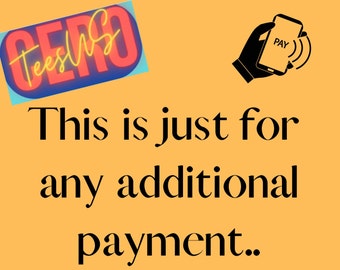 Additional payment