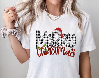 Merry Christmas shirt, Christmas Sweatshirt, Cute Christmas Shirt for Women, Christmas Crewneck Sweatshirt, Holiday Sweater, Christmas Gift