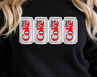 diet coke digital print, SVG