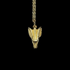 Egyptian God Anubis Pendant necklace, Anubis Charm. Jackal pendant for God Anubis