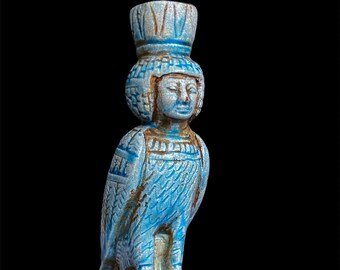 The BA Bird statue from Ancient Egypt, Rare form statue made in Egypt.