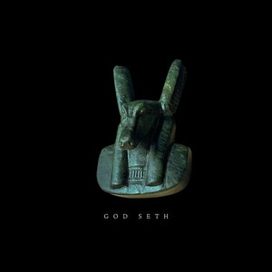 God Seth Amulet, Amulet for God Seth, Egyptian God Seth Statuette. God Set, the God of Chaos, God Osiris Brother.
