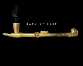 Porta incienso Mano de Heru: herramienta egipcia para ofrendas