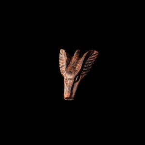Egyptian God Anubis Pendant necklace, Anubis Charm. Jackal pendant for God Anubis
