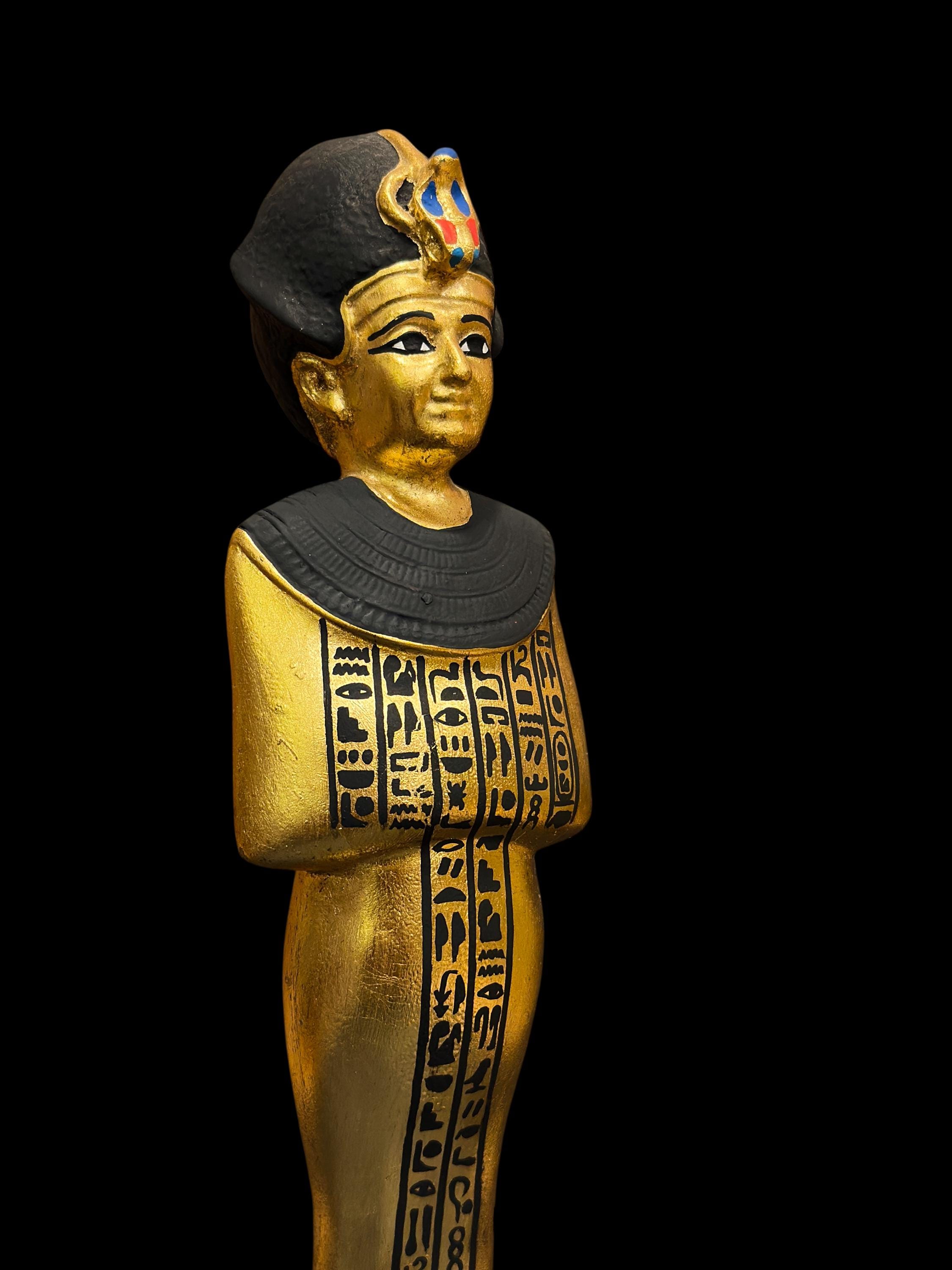 2857❣️エジプト　置物　ラムセス2世と王妃　金属製 エジプト王ラムセス2世の像：古代遺物のレプリカ - Etsy 日本