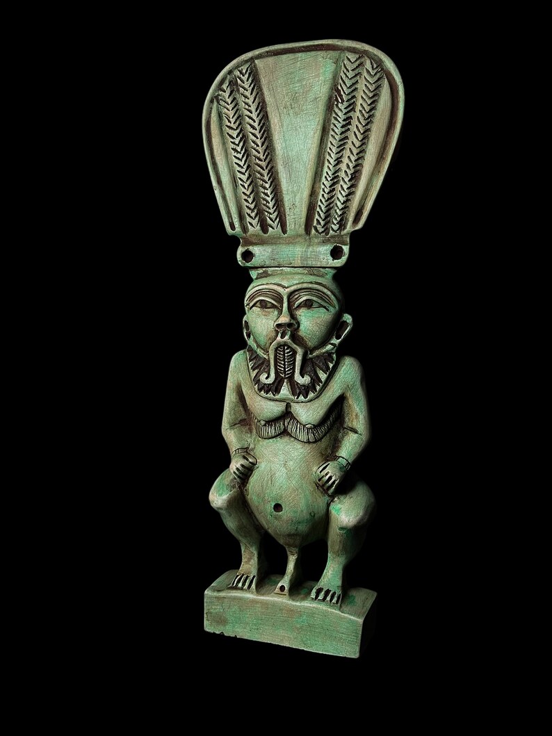 Protector God Bes Statue - Etsy