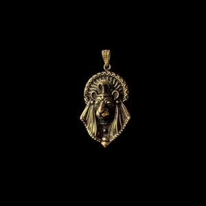 Sekhmet Pendant, Sekhmet Charm Handmade Goddess Charm, Authentic Egyptian Jewelry, Unique Spiritual Gift