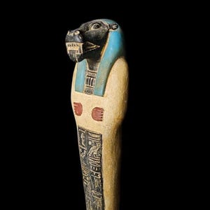 Egyptian goddess Taweret statue symbol, magical artifacts, Egyptian decor statue, Egyptian Antiques, ancient Egyptian hippo goddess