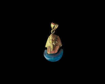Tutankhamons hänge - Utsökta smycken inspirerade av kung Tut, perfekt för historieälskare, unik egyptisk gåva