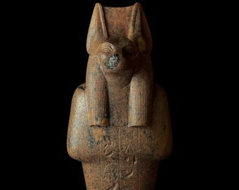 古代エジプトの神アヌビス。来世の神、冥界の支配者。アヌビス像を販売