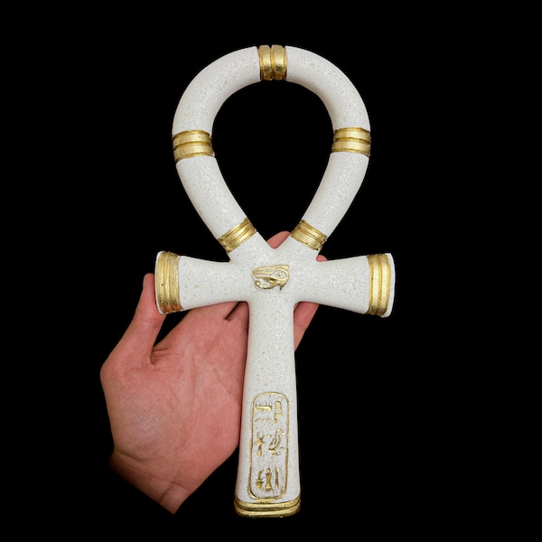 Cruz Ankh feita à mão: Chave da Vida, símbolo egípcio