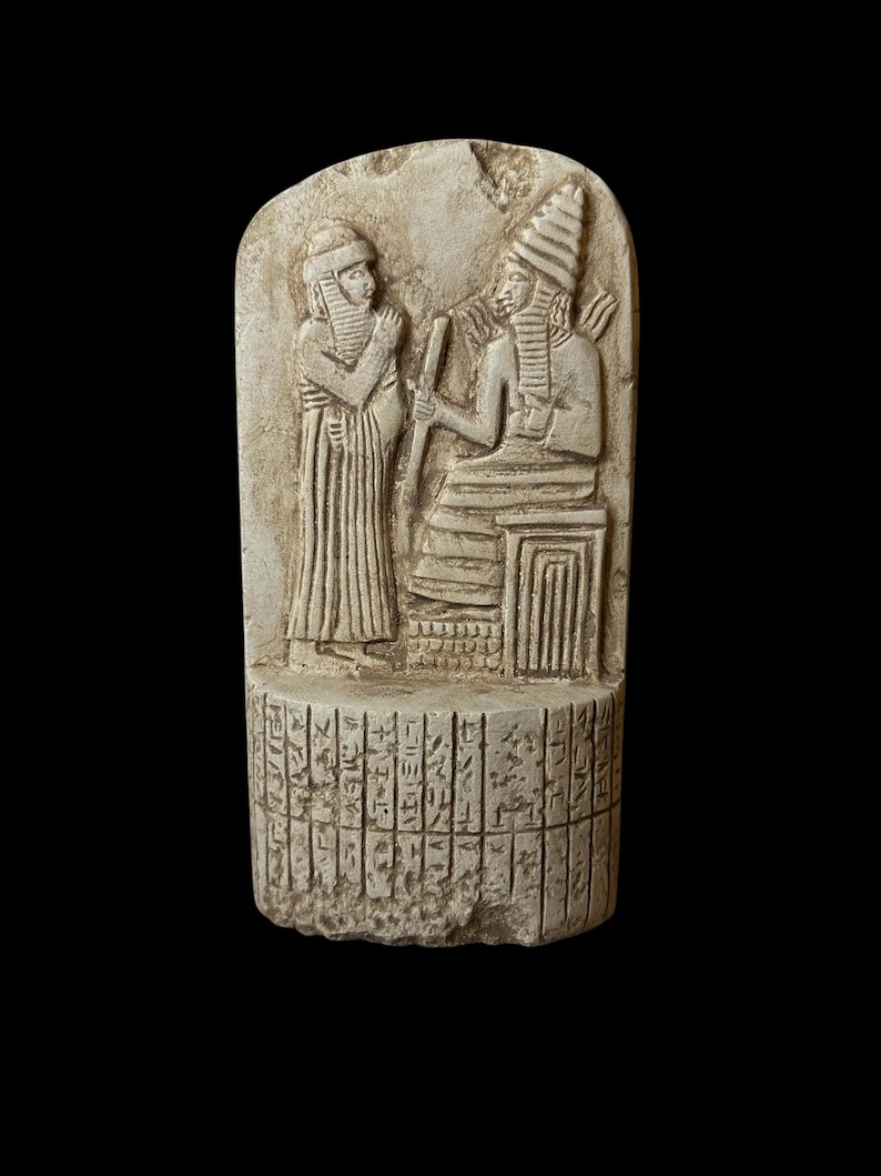 Babylon Law Code of Hammurabi - Akkadian Cuneiform Mesopotamian Art ...