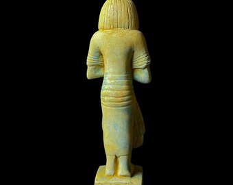 彫刻 古代エジプトファラオ坐像 居間 玄関 書立 装飾品 工芸品 美術品