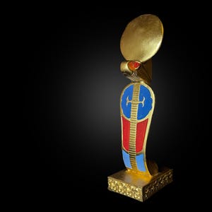 Museum Ancient Egyptian Uraeus cobra statue, snake gifts for Snakes lovers
