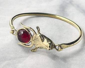 Goddess Hathor Bracelet - Handcrafted Egyptian Jewelry, Perfect for Spiritual Connection, Ideal Gift for History Lovers. Hathor&#39;s Bracelet