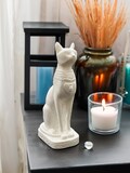 Mini Ancient Egyptian Goddess Bastet statue, Home decor statues made in Egypt, Bastet Cat cute statue. product logo