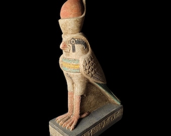 エジプトの神ホルス - エジプトのホルス - 手作りの彫像 - 天空の
