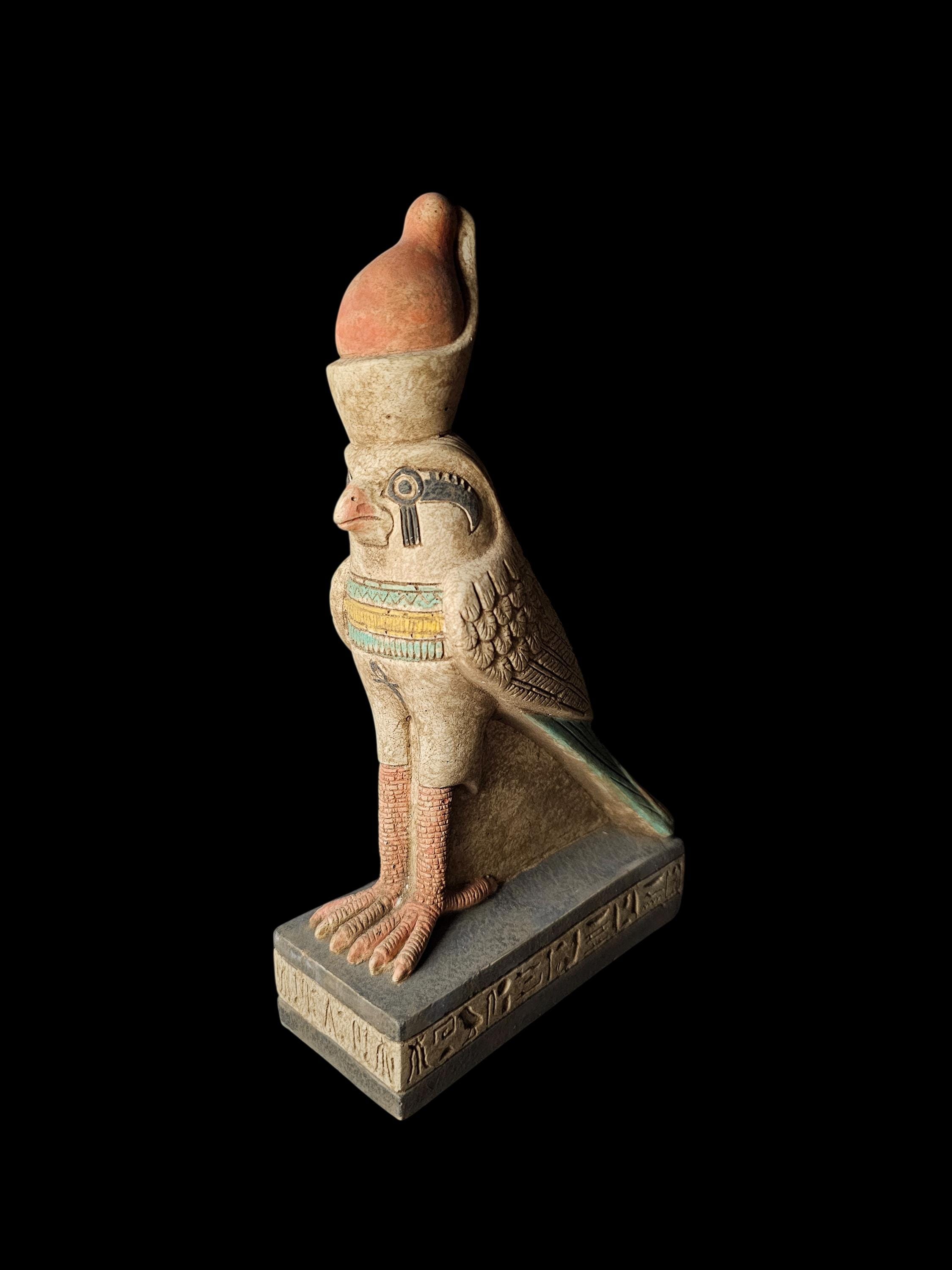 エジプト神ホルスの石像 - Etsy 日本