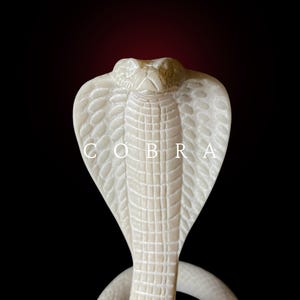 Ancient Egyptian Uraeus cobra statue, snake gifts for Snakes lovers