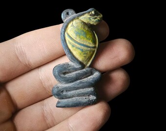 Amulette de cobra uraeus de l'Égypte ancienne, cadeaux serpent pour les amateurs de serpents