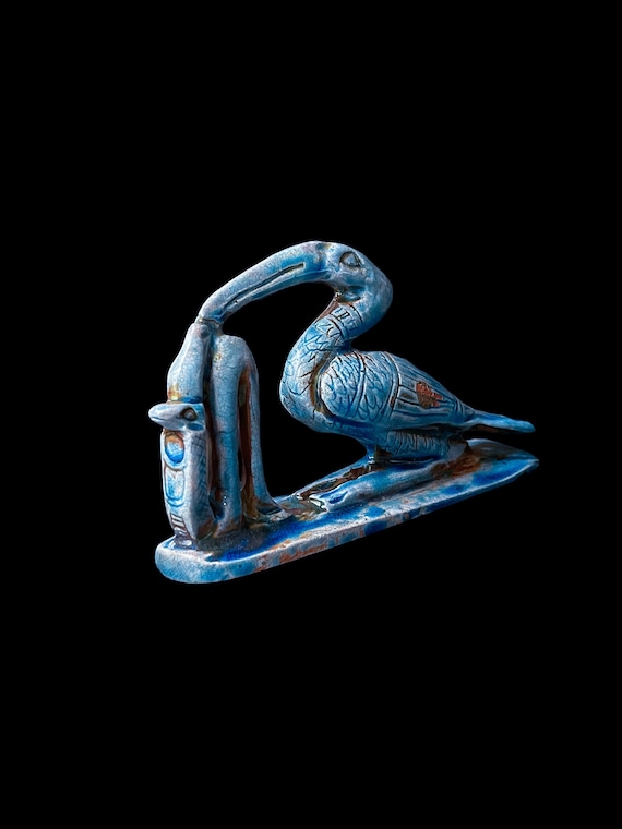 エジプトの神トート像：知恵の神、トキの鳥 - Etsy 日本