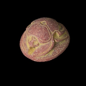 Ägyptischer Skarabäus, Der dekorative Glücksskarabäus im alten Ägypten, Skarabäuskäfer-Symbol