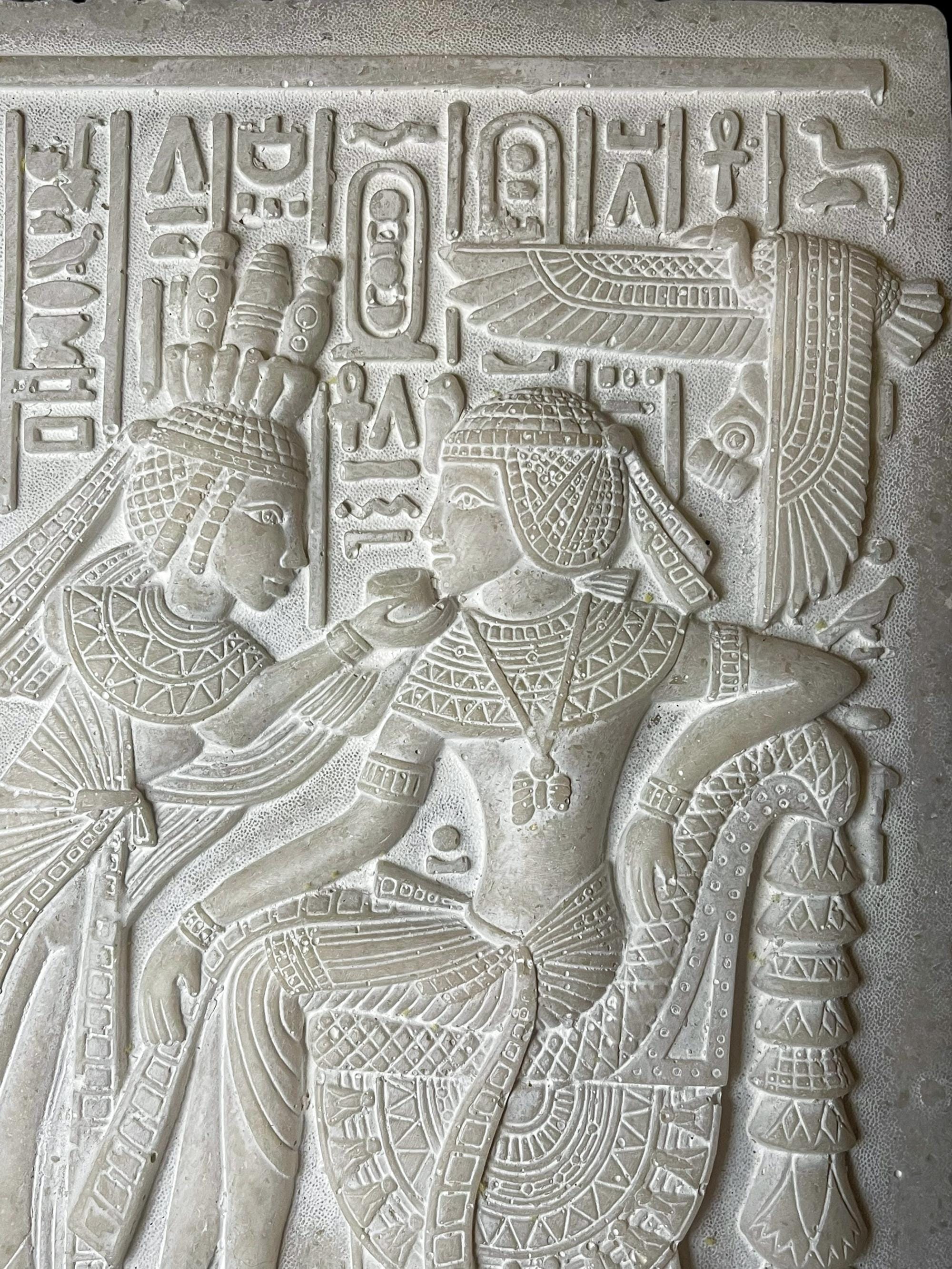 アラバスター製エジプト美術レリーフ：古代神話の室内装飾 - Etsy 日本
