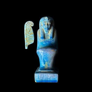 Stone statue for MAAT, Goddess Ma&#39;at statue, Ma&#39;at justice statue.