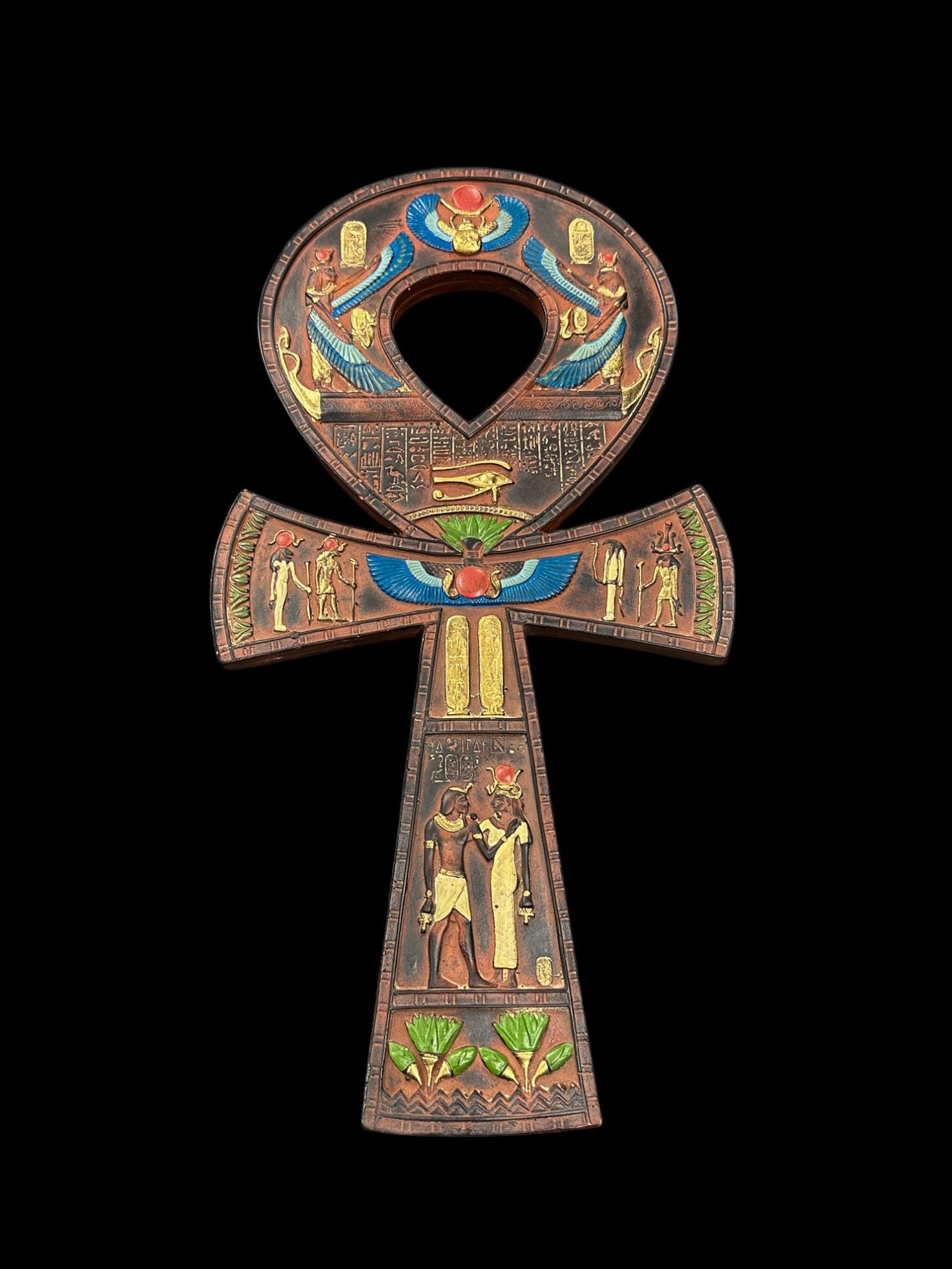 Egyptian Ankh Key of Life Wall Hanging - Etsy