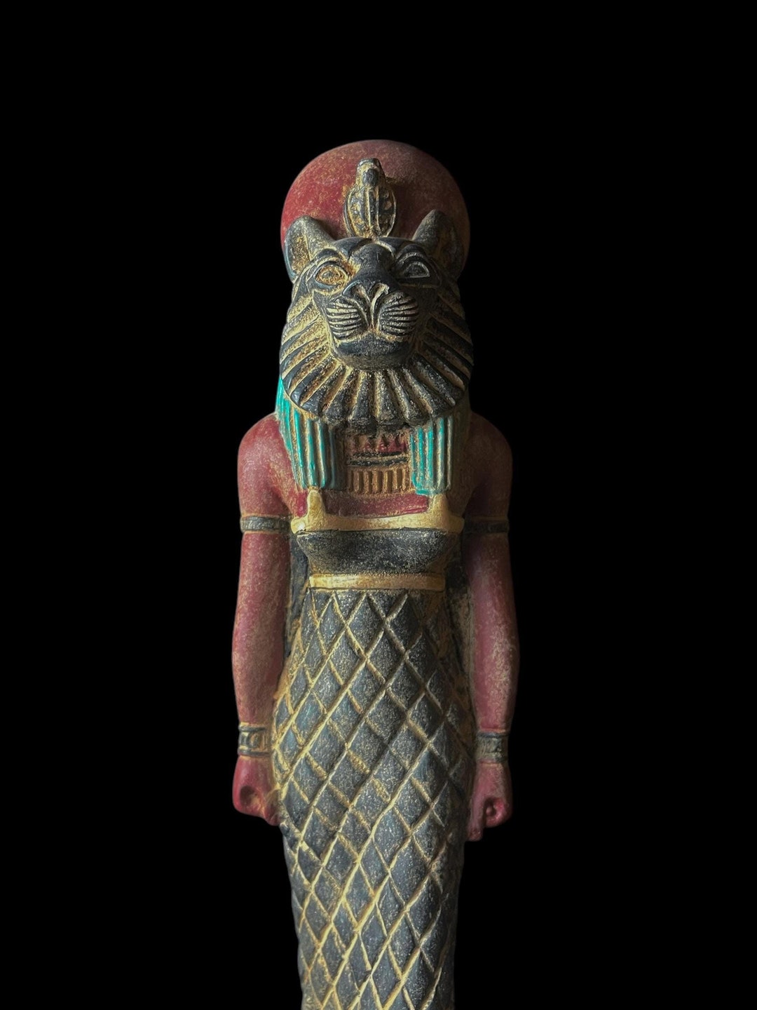 Goddess Sekhmet Statue Made in Egypt From Solid Stone - Etsy