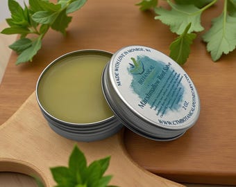 Organic Marshmallow Root Salve: Handmade Herbal Skin Balm