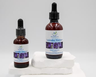 Organically Home-Grown Lavender Tincture