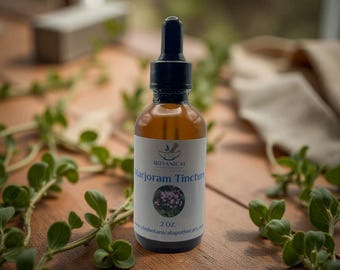 Organically Grown Marjoram Tincture