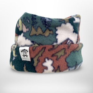 Mountain fleece four point beanie
