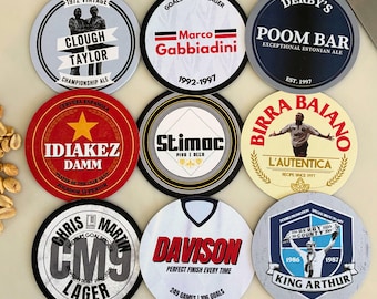 Derby County beer mats: Icons 2 collection