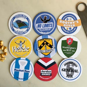 Huddersfield Town Bierdeckel: Icons Kollektion