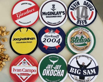 ボルトン・ワンダラーズのビールコースター：「アイコン」コレクション