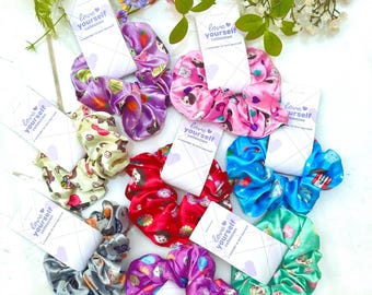 Love Yourself Army Hair Scrunchies