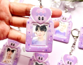 Borahae Bunny Mini Photocard Holder