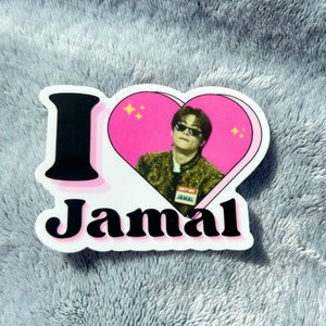 Jaehyun I Love Jamal Sticker