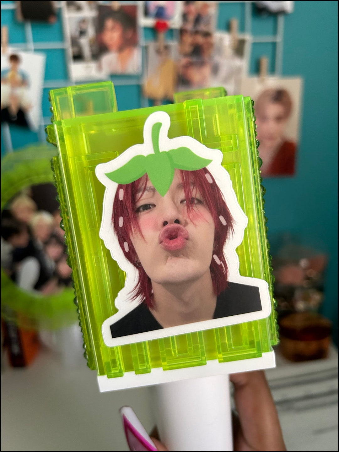 Yuatari Sticky Strawberry Yuta Sticker - Etsy