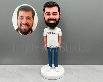 Customized Bobblehead, Bobble head custom Figurines , Bobbleheads couple, Custom Bobblehead, bobblehead custom, custom gift