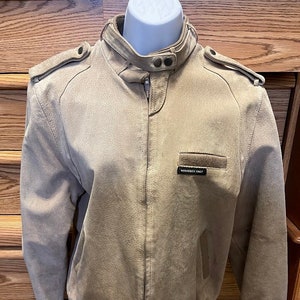 Women's Members only tan suede jacket image 1