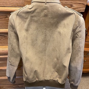 Women's Members only tan suede jacket image 7