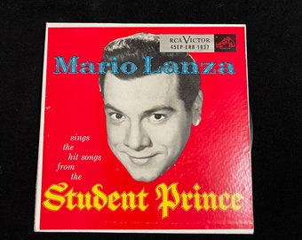 Vintage vinyl Mario Lanza 2- 45 rpm pack