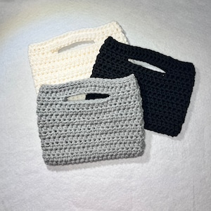 Gehäkelte Minihandtasche