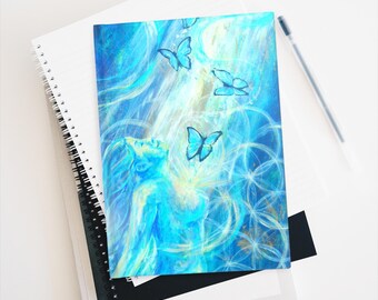 Mystical Butterfly Journal, Inspirational Notebook for Creativity, Dream Journal, Self-Reflection, Art Therapy