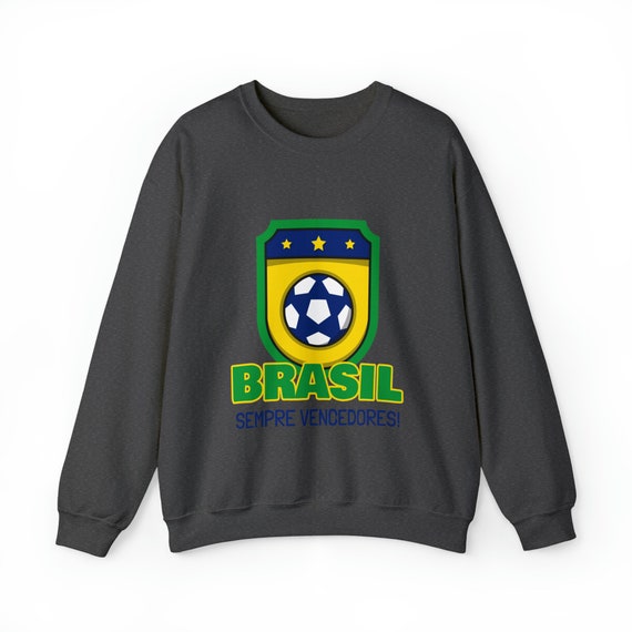 brazil soccer sweatshirt