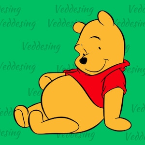 Winnie Pooh png, Winnie Pooh png, Best Day Ever png clipart ears , cut file silhouette, Pooh png, Bear png, Family Trip