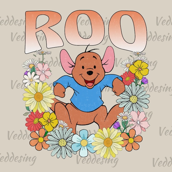 Winnie the Pooh Roo Clipart - Etsy